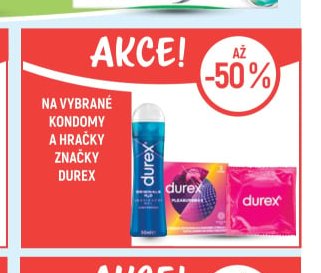 Durex kondomy a hračky