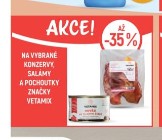Vetamix konzervy, salámy a pochoutky