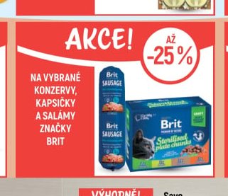 Brit konzervy, kapsičky a salámy