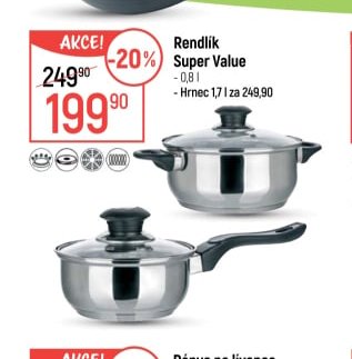 Rendlík Super Value 0,8 l
