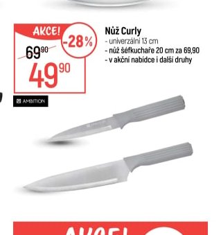 Nůž Curly univerzální 13 cm
