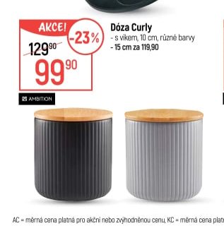 Dóza Curly 10 cm