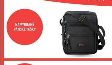 Na vybrané pánské tašky