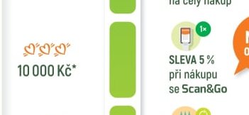 SLEVA 5 % při nákupu se Scan&Go