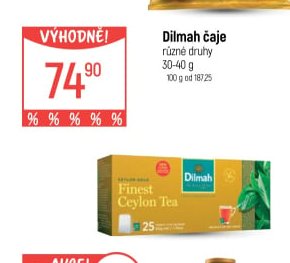 Dilmah čaje