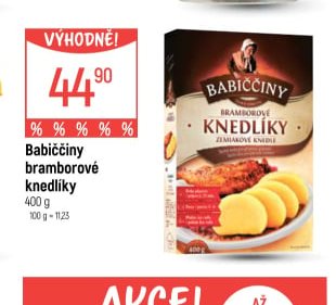 Babiččiny bramborové knedlíky