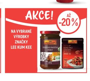 Na vybrané výrobky značky Lee Kum Kee