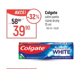 Colgate zubní pasta