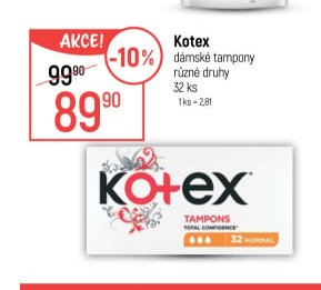 Kotex dámské tampony