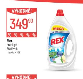 Rex prací gel