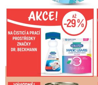 Dr. Beckmann čisticí prostředky
