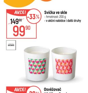 Svíčka ve skle