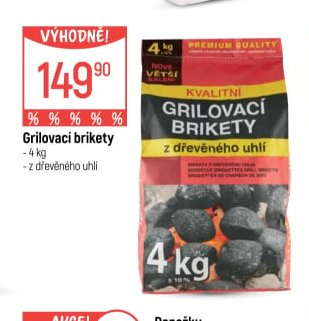 Grilovací brikety