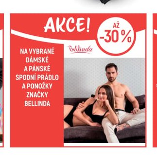 Dámské a pánské spodní prádlo a ponožky značky Bellinda