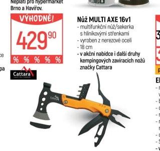 Nůž MULTI AXE 16v1