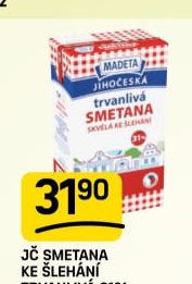 JČ smetana ke šlehání trvanlivá 31%