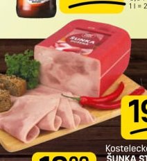 Kostelecké uzeniny šunka standard