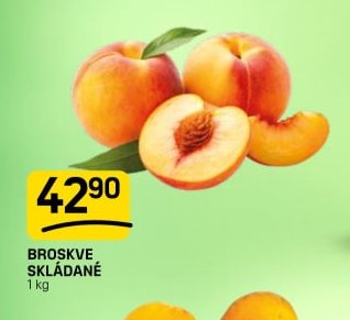 Broskve skládané