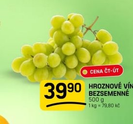 Hroznové víno bezsemenné