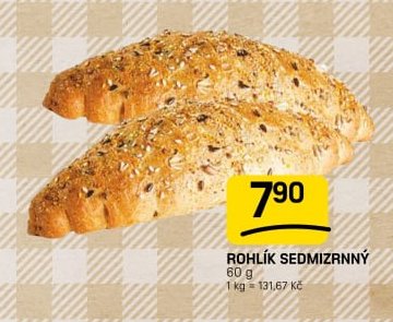 Rohlík sedmizrnný