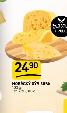 HORÁCKÝ SÝR 30%