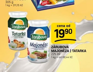 ZÁRUBOVA MAJONÉZA | TATARKA 225 ml