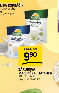 ZÁRUBOVA MAJONÉZA | TATARKA 90 ml