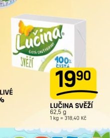 LUČINA SVĚŽÍ
