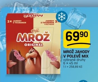 MROŽ JAHODY V POLEVĚ MIX
