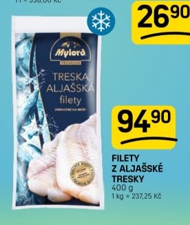 FILETY Z ALJAŠSKÉ TRESKY