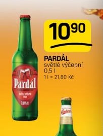 Pardál světlé výčepní