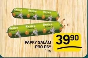 Akinu papky salám pro psy