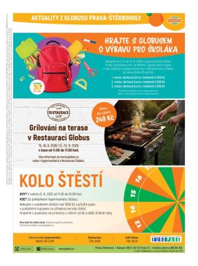 akční leták Globus 5.8.2026-11.8.2026