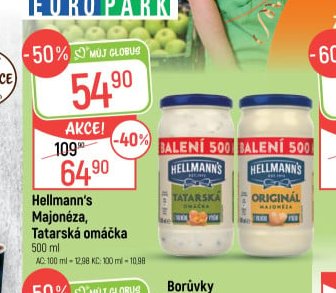 Hellmann's Majonéza, Tatarská omáčka 500 ml