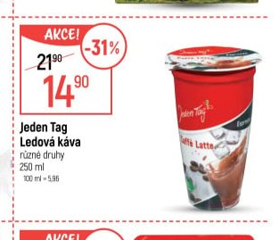 Jeden Tag Ledová káva