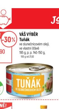 Váš výběr Tuňák