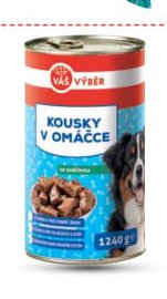Váš výběr Konzerva pro psy