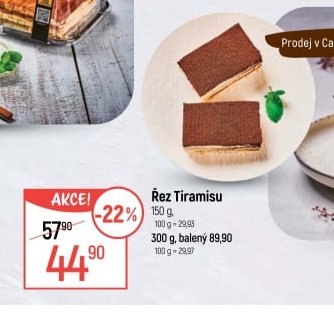 Řez Tiramisu 150 g