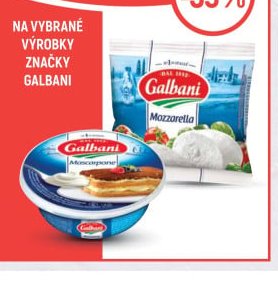 Výrobky Galbani