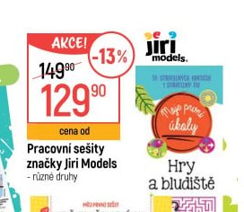 Pracovní sešity značky Jiri Models