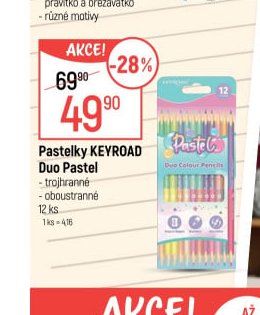 Pastelky KEYROAD Duo Pastel