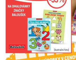 Na omalovánky značky Baloušek
