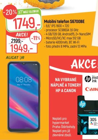 Mobilní telefon S6700BE