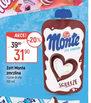 Zott Monte zmrzlina