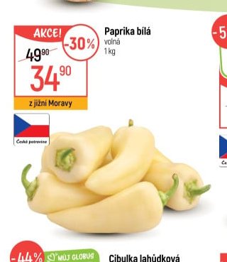Paprika bílá