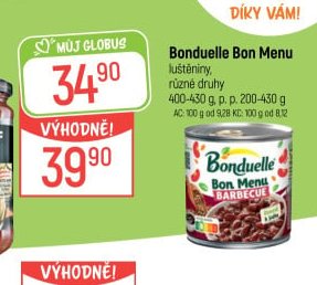Bonduelle Bon Menu