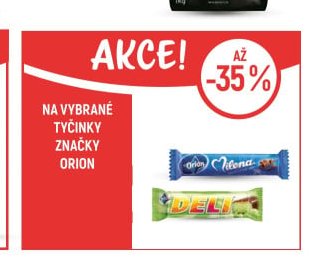 Tyčinky značky Orion