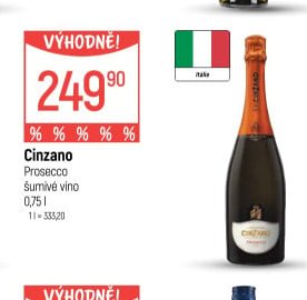 Cinzano Prosecco