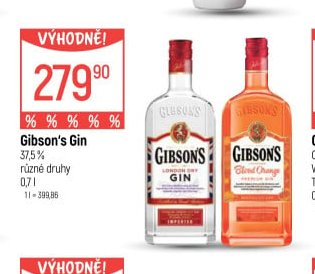 Gibson's Gin