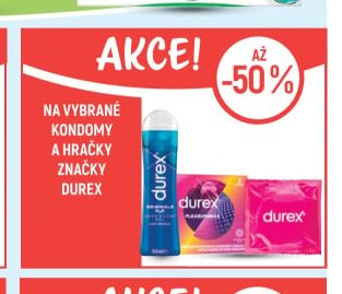 Durex kondomy a hračky